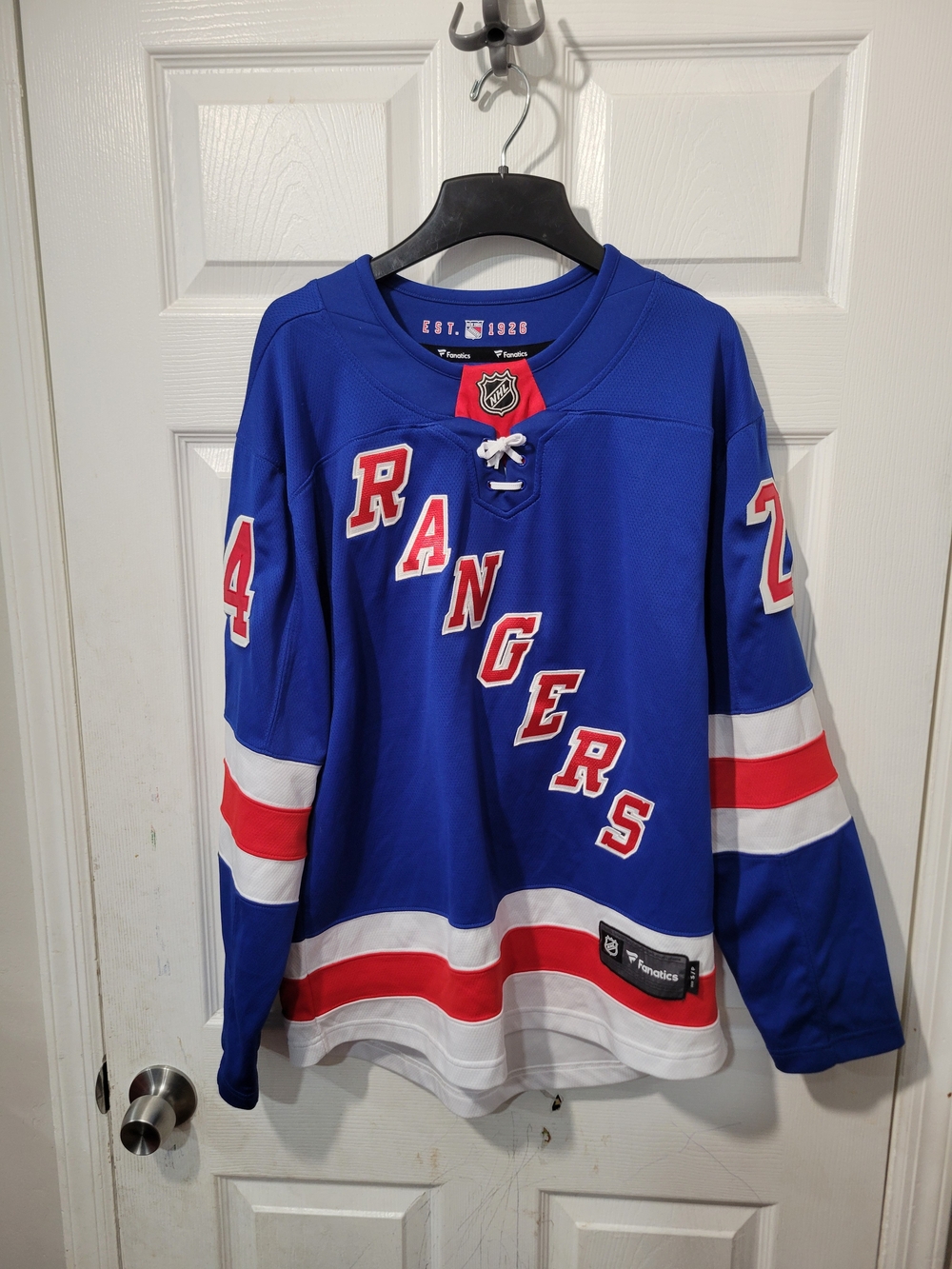 NHL New York Rangers Kakko #24 jersey